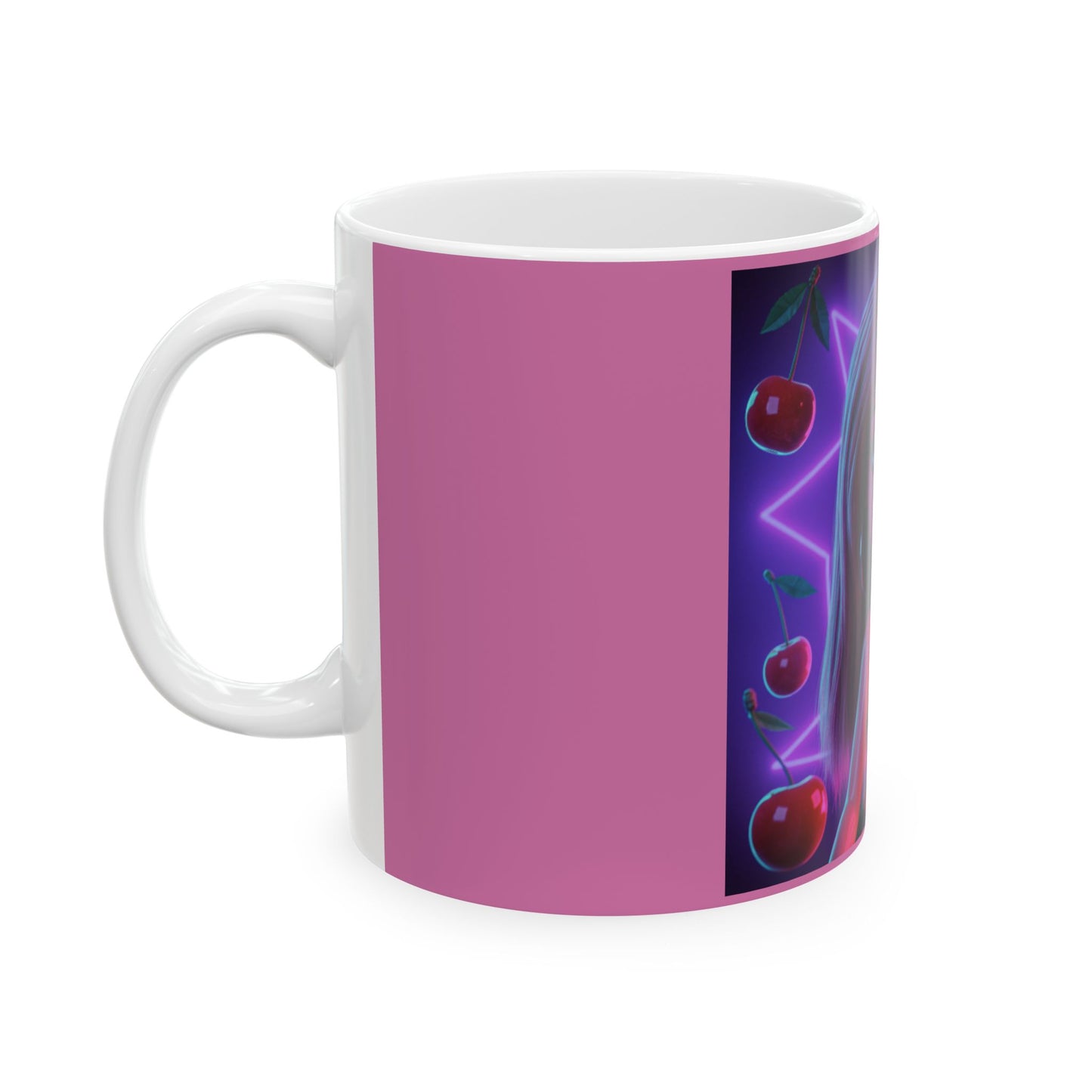 Retro Glam Ceramic Mug - 11oz & 15oz - Perfect for Coffee Lovers!
