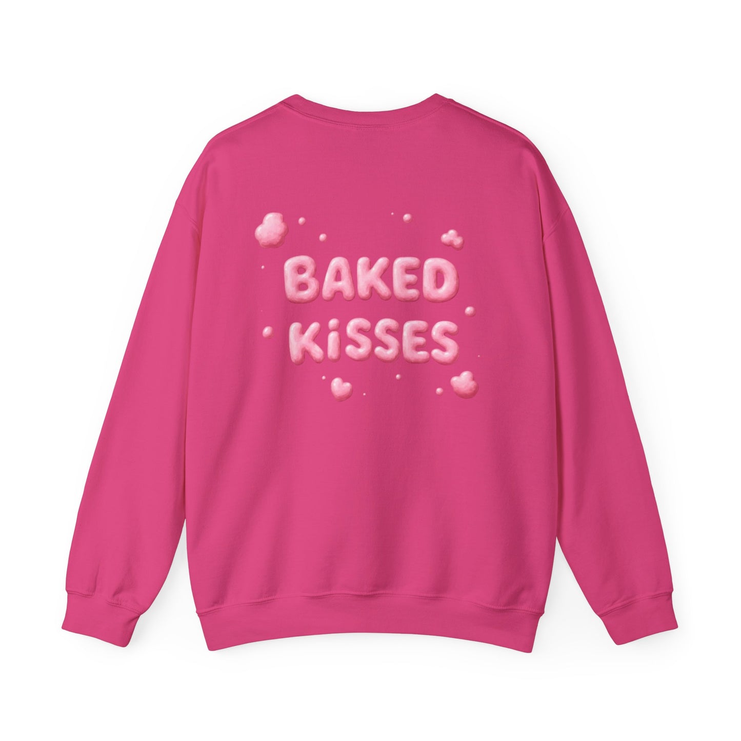 Baked Kisses Unisex Sweatshirt - Cute & Cozy Crewneck with Cherry Design