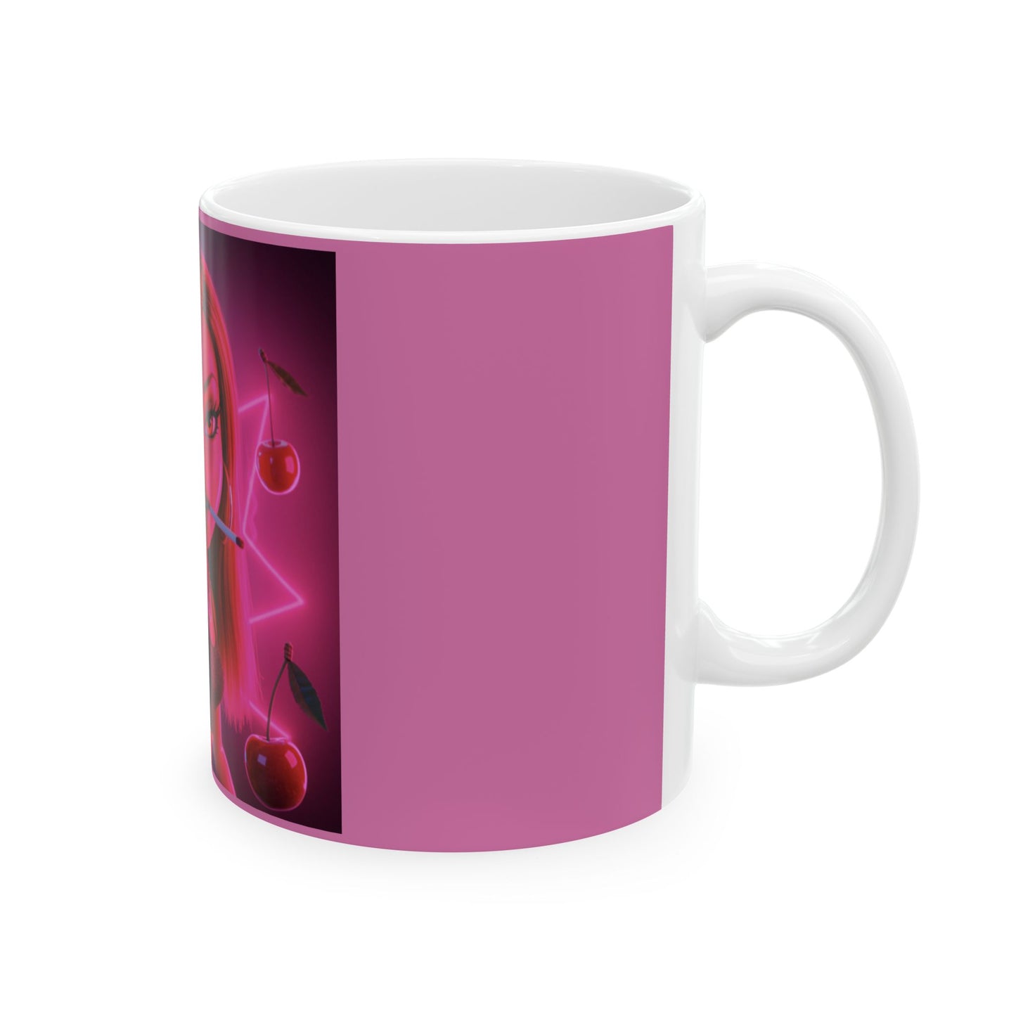 Retro Glam Ceramic Mug - 11oz & 15oz - Perfect for Coffee Lovers!