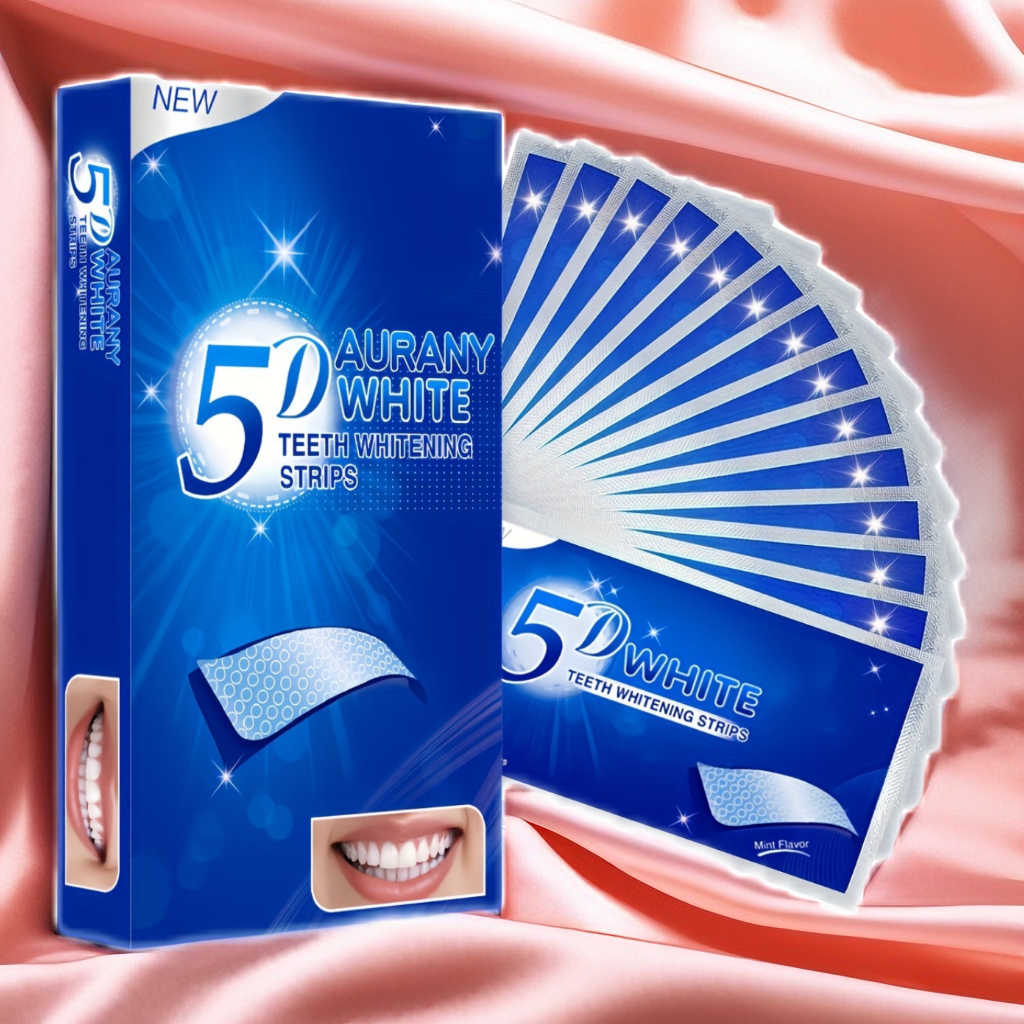 7/14 Pairs of 5D At home Whitening Strips